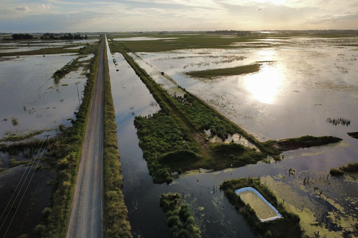 Buenos Aires se encuentra afectada por las inundaciones