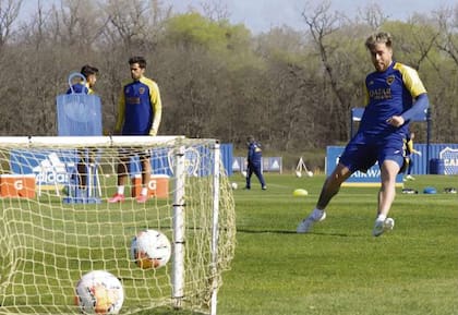 Buffarini es una pieza fija en los 11 titulares de Boca