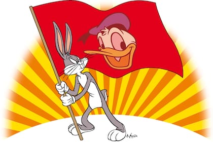 Bugs Bunny y el Pato Donald