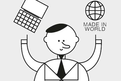 Bulat. Ilustración, cadenas globales de producción.