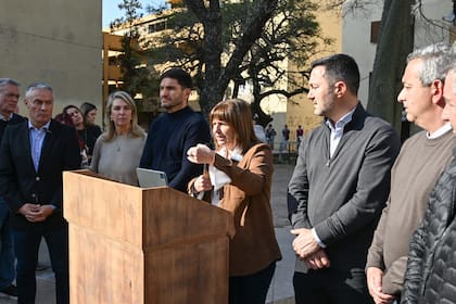 Bullrich, en Rosario, junto a Pullaro, Petri y Javkin