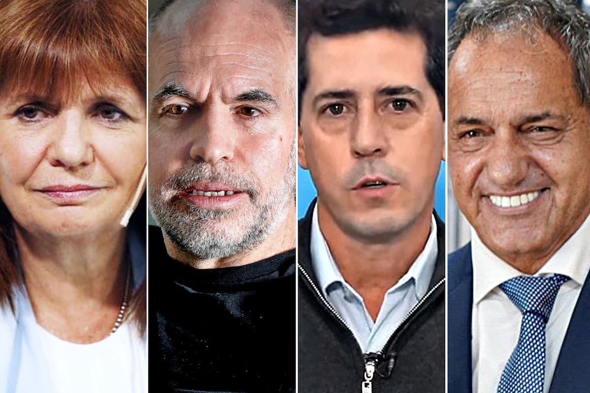 Bullrich, Larreta, De Pedro y Scioli
