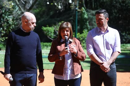 Bullrich, Larreta y Petri