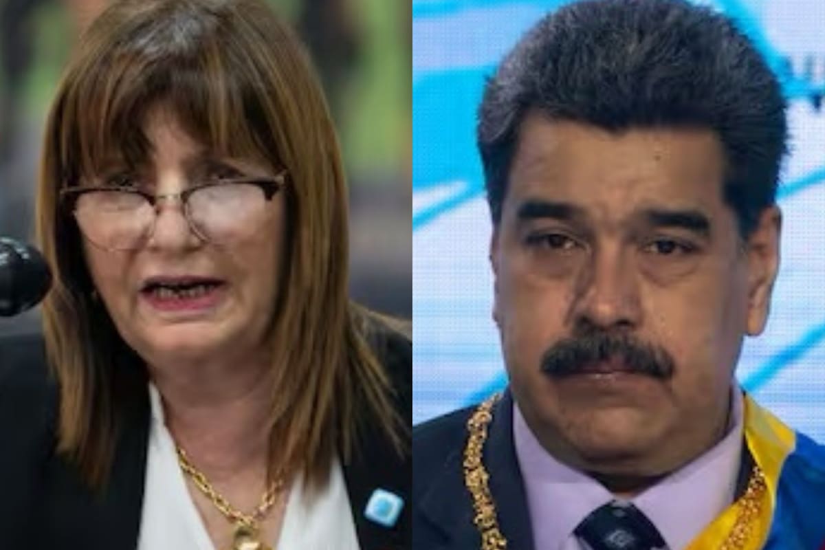 Bullrich le respondió a Maduro por acusar a Nahuel Gallo de intentar asesinar a su vice
