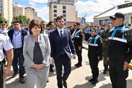 Bullrich presentó un Comando Unificado en Comodoro Rivadavia.