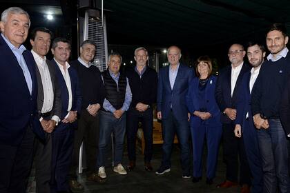 Bullrich reunió a gobernadores electos, aspirantes y mandatarios de Juntos por el Cambio