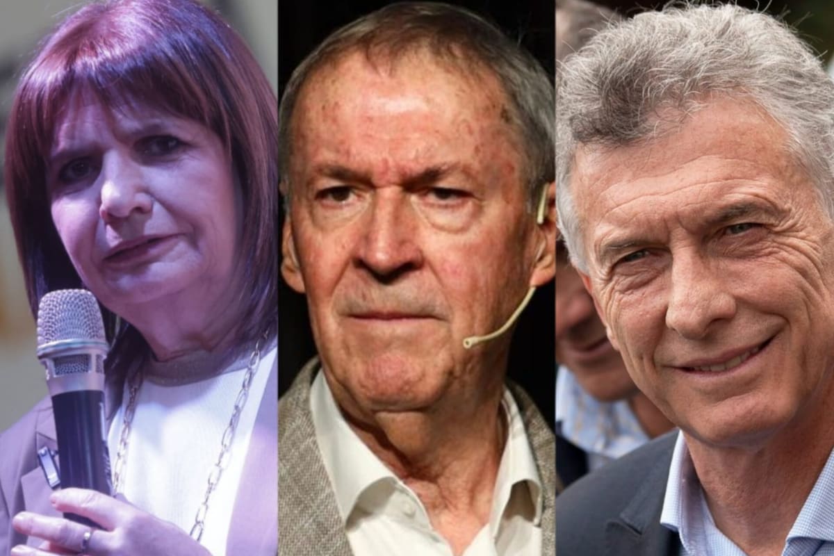 Bullrich, Schiaretti, Macri