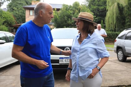 Bullrich se reunió con Grindetti en Sierra de los Padres