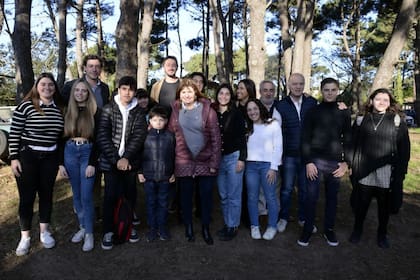 Bullrich y Grindetti, junto a Martín Yeza en Pinamar