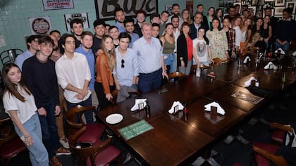 Bullrich y Jorge Macri, tras la charla con estudiantes