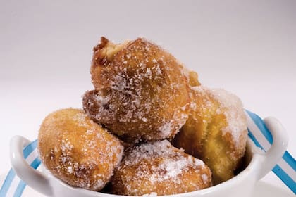 Buñuelos de batata y membrillo