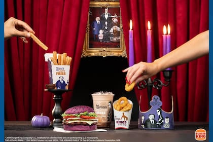 Burger King también lanzó una promoción para festejar Halloween con sus clientes