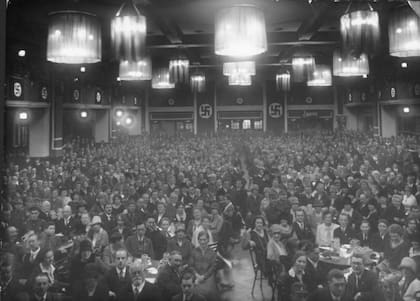 Bürgerbraukeller, la cervecería en Munich donde Hitler comenzó a dar sus discursos.