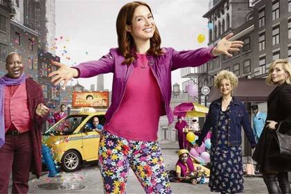 Burgess, Kemper, Kane y Krakowski, los "fab four" de la serie