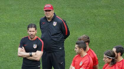 Burgos, un hombre importante del Atlético