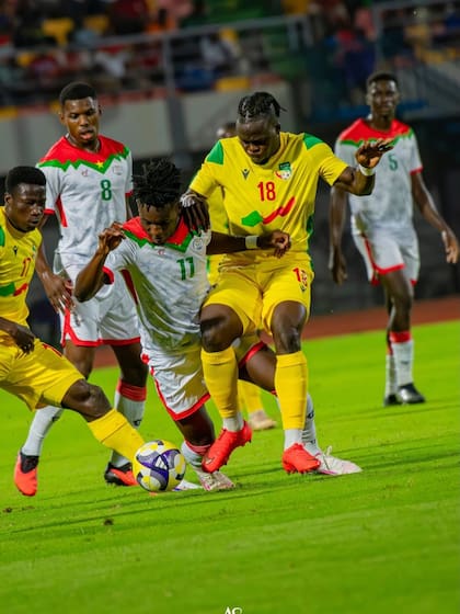 Burkina Faso y Benín jugaron hace una semana e igualaron 1-1