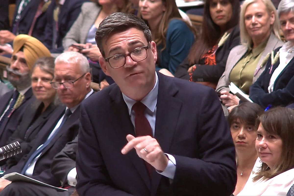 Burnham habla en el Parlamento