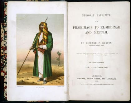 Burton viajó a la tierra santa del islam camuflado como Sheij Abdullah.