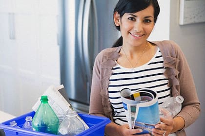 Buscá dónde dejar las cosas para reciclar