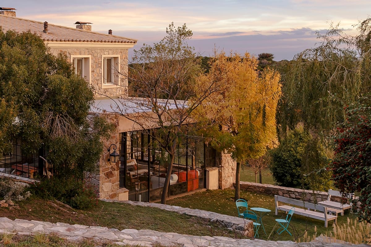 Una casa de campo en el medio de La Cumbre.