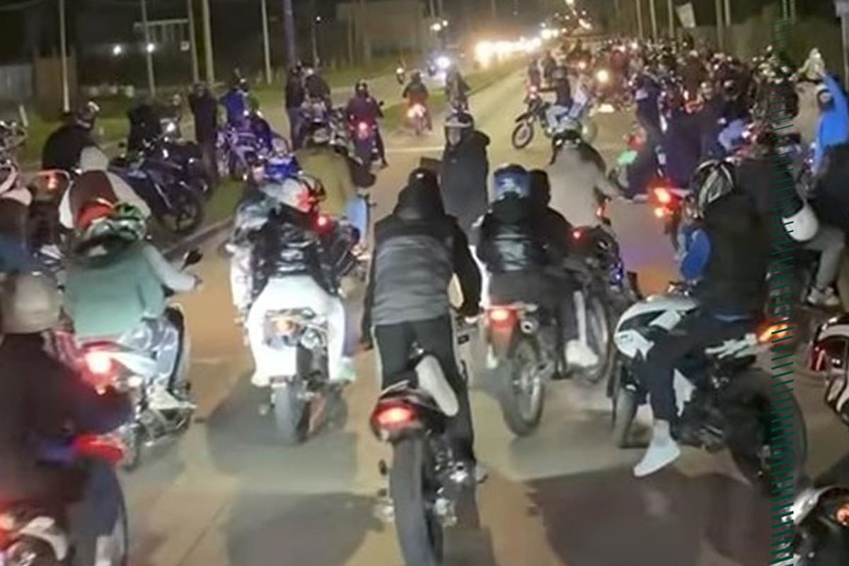 Buscan prohibir las caravanas de motos en La Plata
