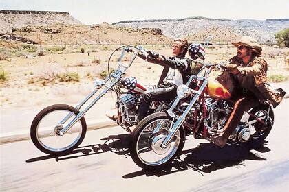 Busco mi destino, con Dennis Hopper y el recientemente fallecido Peter Fonda