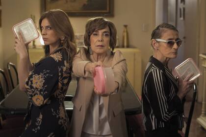Busnelli en el papel de Norita, en Noche de Amor