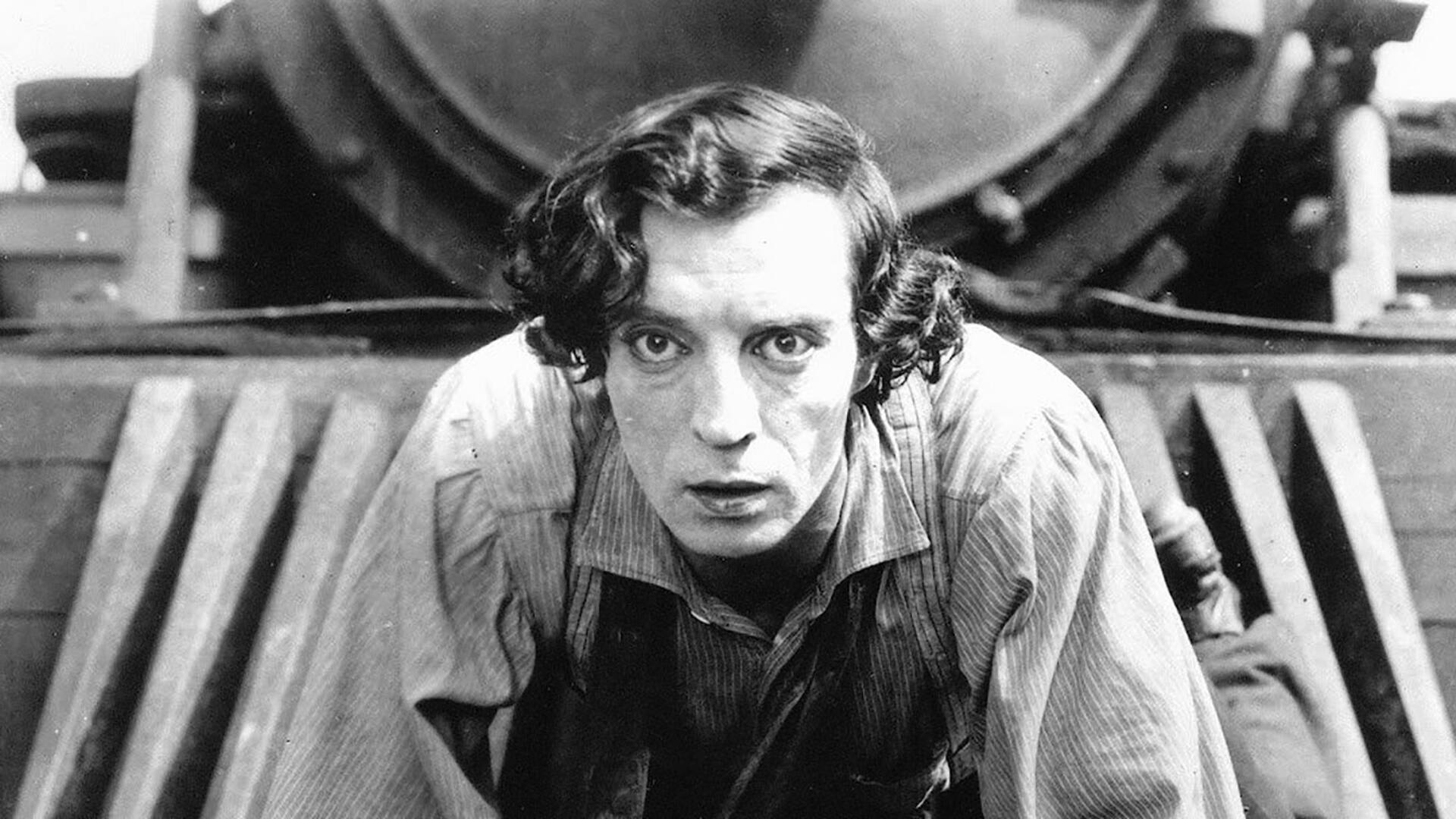 Buster Keaton. El maquinista de la General, de 1927, año en el que el primer film sonoro hizo tambalear al cine mudo
