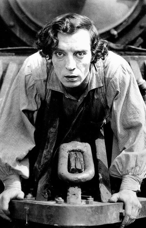 Buster Keaton. El maquinista de la General, de 1927, año en el que el primer film sonoro hizo tambalear al cine mudo