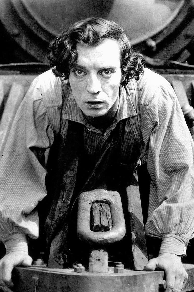 Buster Keaton. El maquinista de la General, de 1927, año en el que el primer film sonoro hizo tambalear al cine mudo
