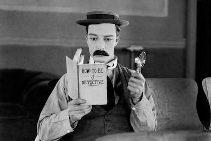 Buster Keaton en El moderno Sherlock Holmes