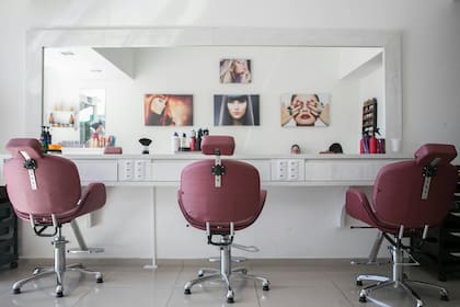 Butacas de una peluquería