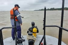 Tres hombres permanecen desaparecidos después de caer de una lancha al río Paraná
