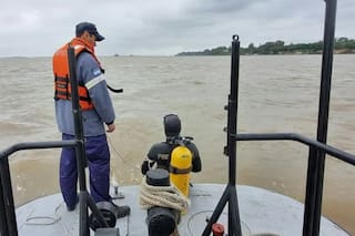 Encontraron el cuerpo de uno de los pescadores que había desaparecido en el río Paraná