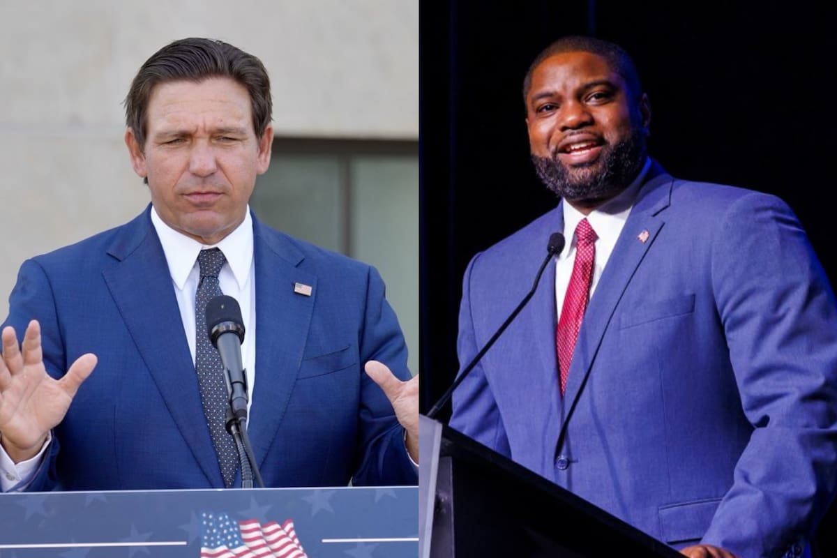 Byron Donalds fue respaldado por el presidente Donald Trump y por el momento se impone en las encuestas