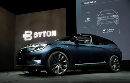 Byton M-Byte. La flamante automotriz china sorprende con este concept de lujo