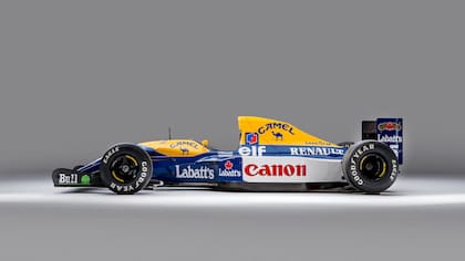 El Williams FW14B fue diseñado por Patrick Head y Adrian Newey.