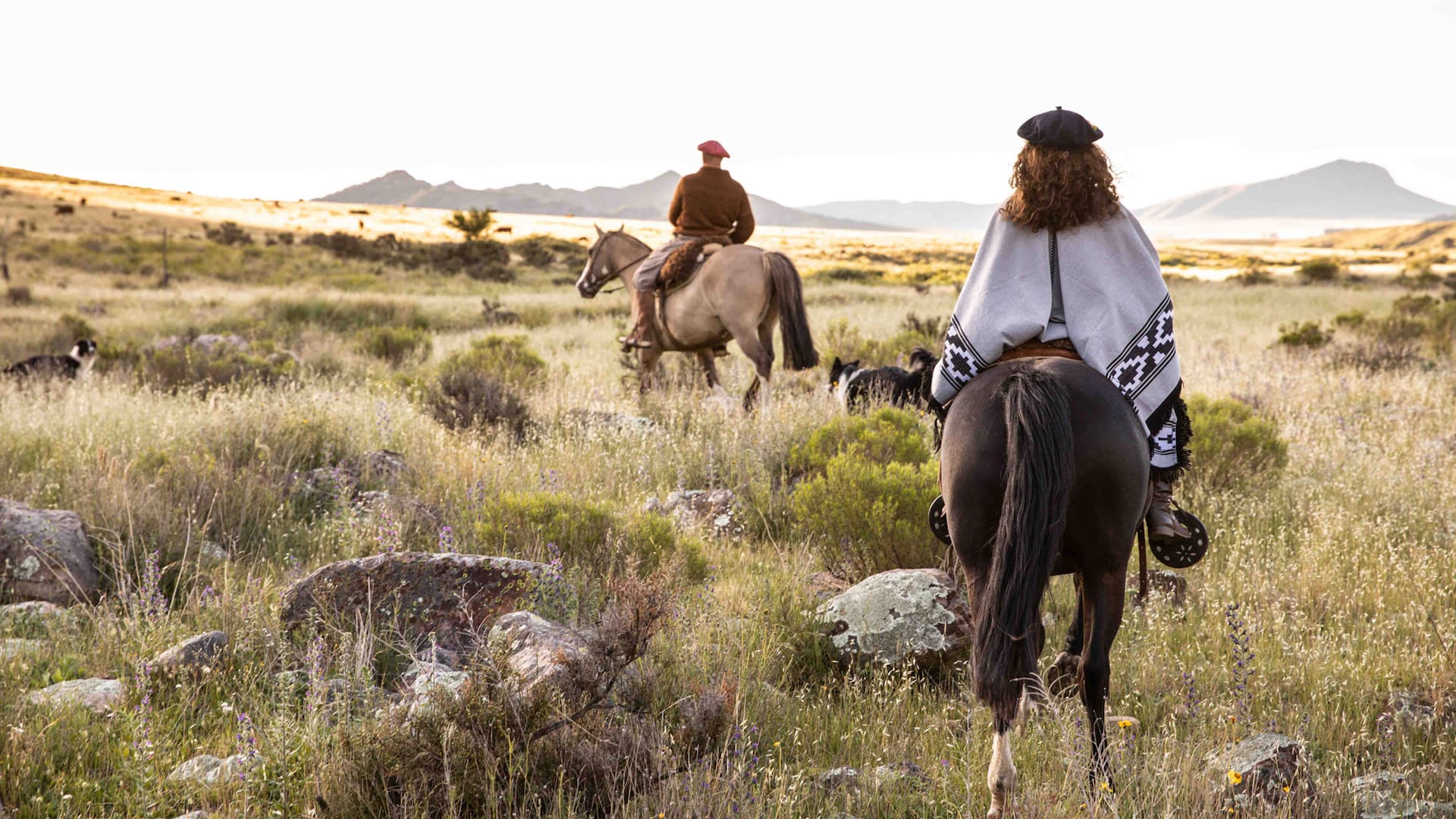 Cabalgata entre sierras, un paseo favorito en esta comarca.