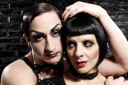 Alejandro Paker y Karina K, en la versión de 2007