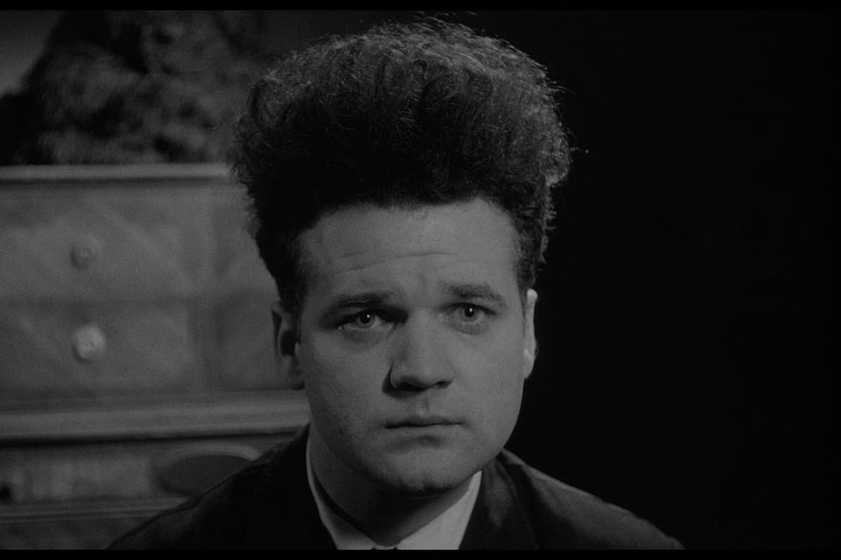 Jack Nance en Cabeza borradora, de David Lynch