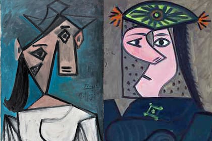 "Cabeza de mujer"  y "Busto de mujer", dos Picasso que son noticia