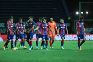 Cabezas gachas y gestos preocupados en otra derrota de San Lorenzo
tristeza de San Lorenzo