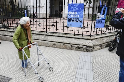 Cabildo abierto en Santa Catalina por las obras del gobierno de la ciudad en Viamonte y San Martin