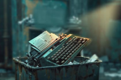 Cables, máquinas de escribir a la basura... ¿ y el periodismo también?