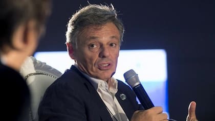 Cabrera participó del panel con empresarios