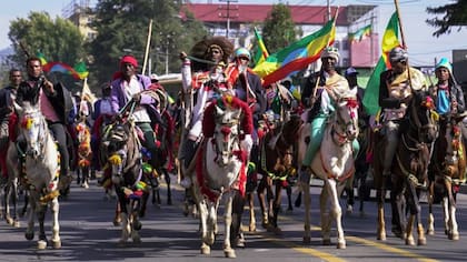 Cada año se celebra un desfile para conmemorar la Batalla de Adwa: en marzo pasado se conmemoró el 125 aniversario.