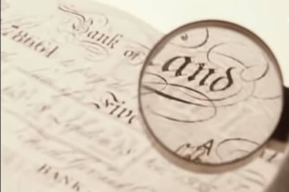 Cada billete era rigurosamente observado antes de ser aprobado para su uso