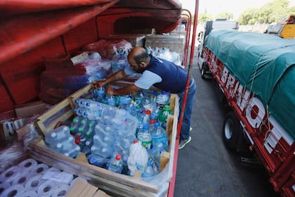 Cada camion transportará 22 toneladas de mercadería