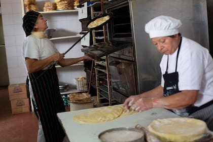 Cada capa se hornea cinco minutos, ni más ni menos