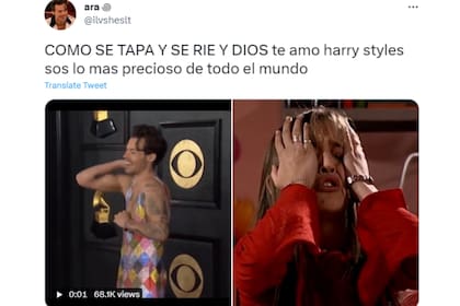 Cada detalle del paso de Harry Styles por la alfombra roja fue aplaudido